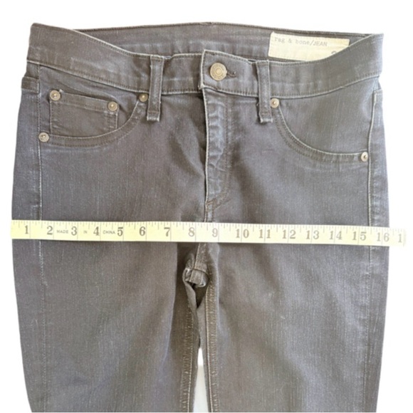 rag & bone Dark Blue Flare Jeans - Picture 15 of 15